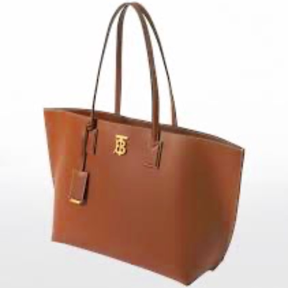 NWT - Burberry Medium Soft TB Monogram Leather Tote - Picture 1 of 7
